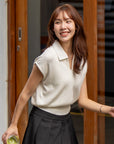 Relaxed V-Neck Knit