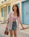Semi Sheer Button Shirt