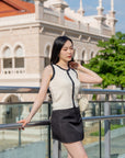 Contrast Trim Knit Tank