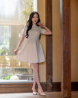 Soft Sculpt A-Line Mini Dress