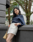 Soft A-Line Mini Skirt