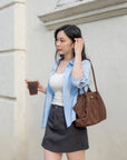 Structured Sleeve Shirt