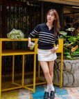 Striped Knit Sweater