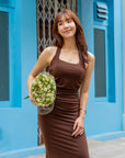Halter Neck Maxi Dress
