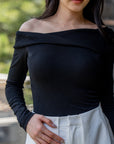 Asymmetric Drape Top