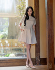 Soft Sculpt A-Line Mini Dress