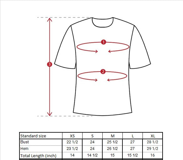 Thenna Rib Knit Crop Top Size Guide