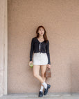Tie-Front Cardigan