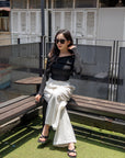 Asymmetric Drape Top