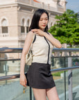 Contrast Trim Knit Tank