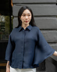 Flowy Batwing Blouse