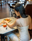 Minimal Slip Midi Dress