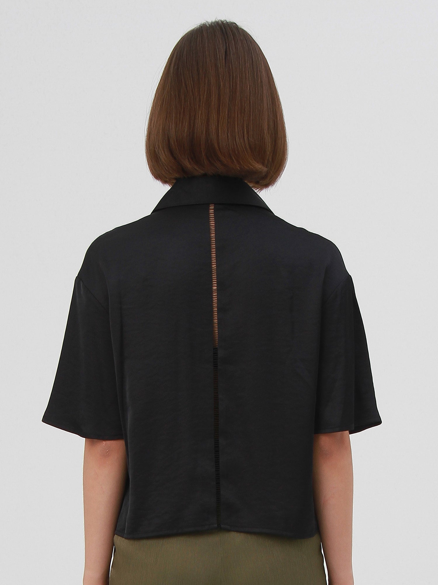 Stevie Satin Shirt