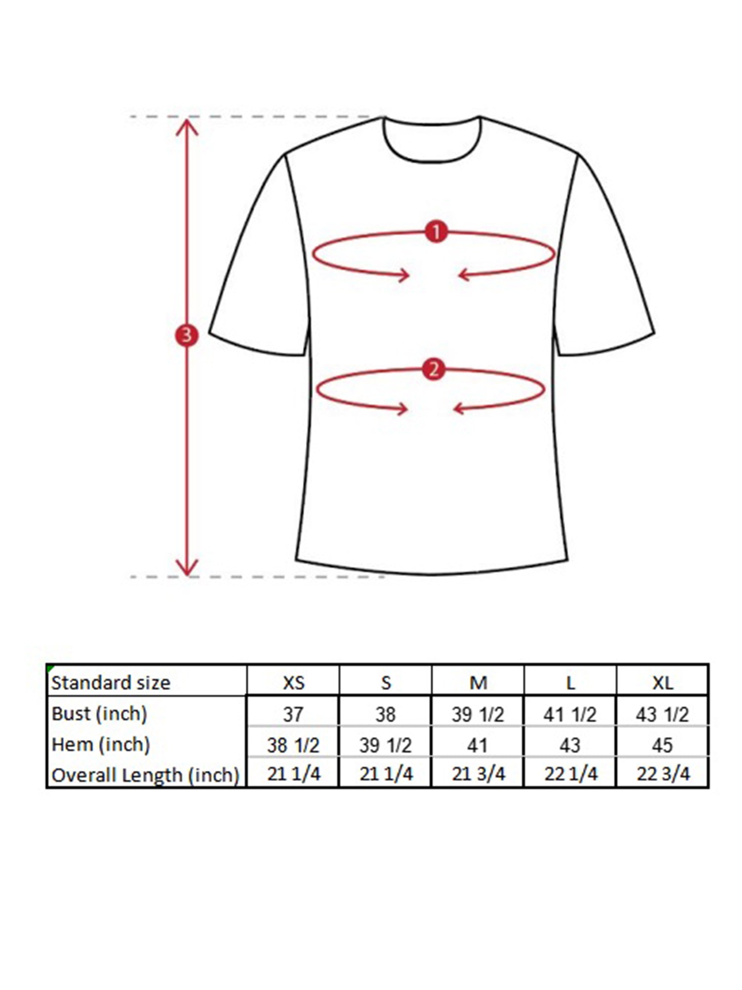 Madison Linen Top Size Guide