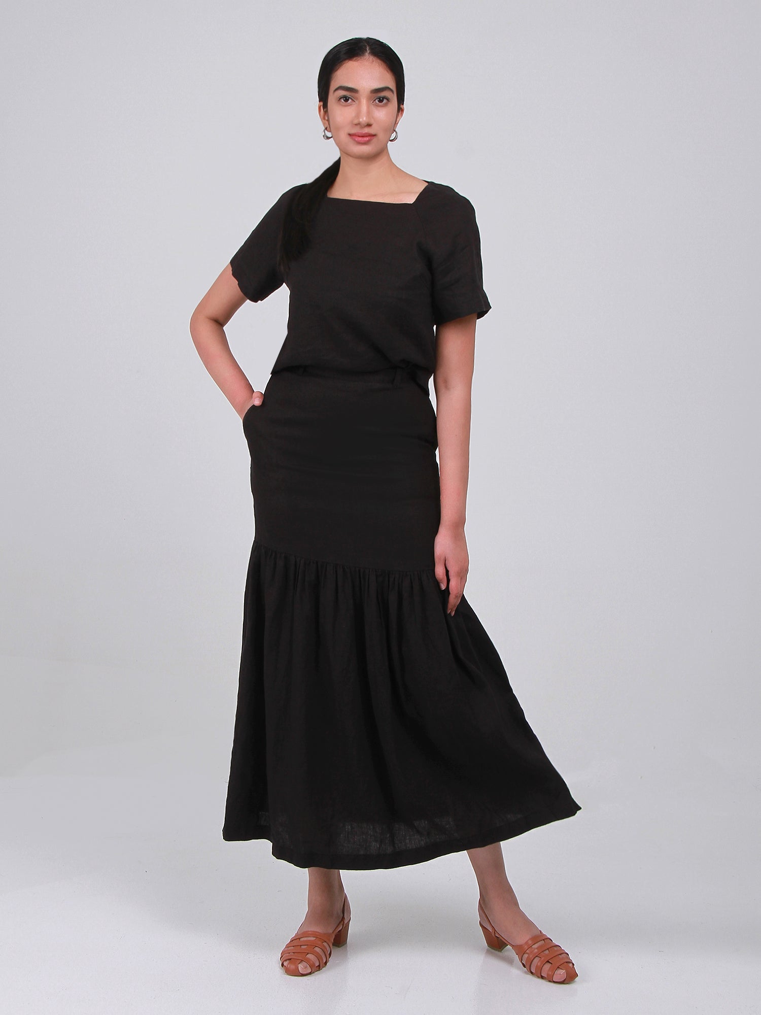 Madison Linen Top