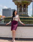 Slim Pencil Skirt