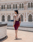 Slim Pencil Skirt