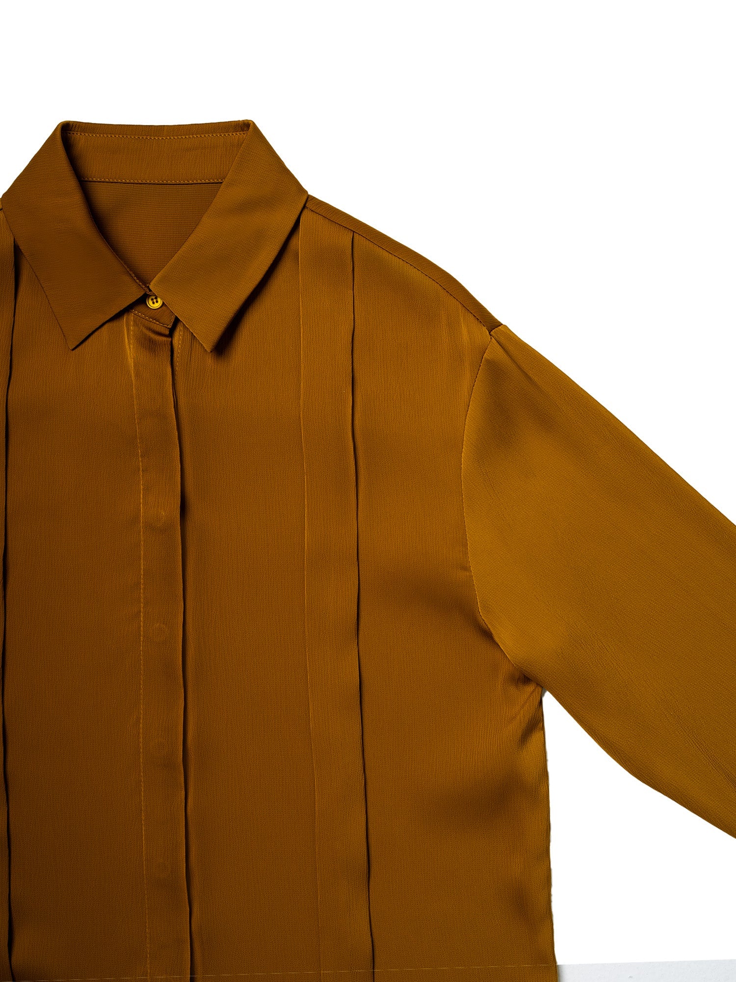 Tara Long Sleeve Dual Pleat Shirt