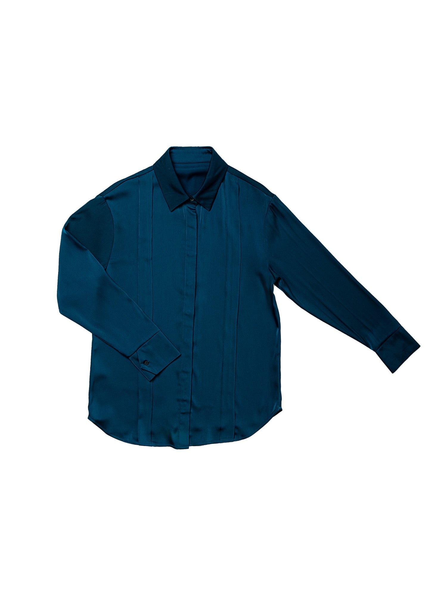 Tara Long Sleeve Dual Pleat Shirt
