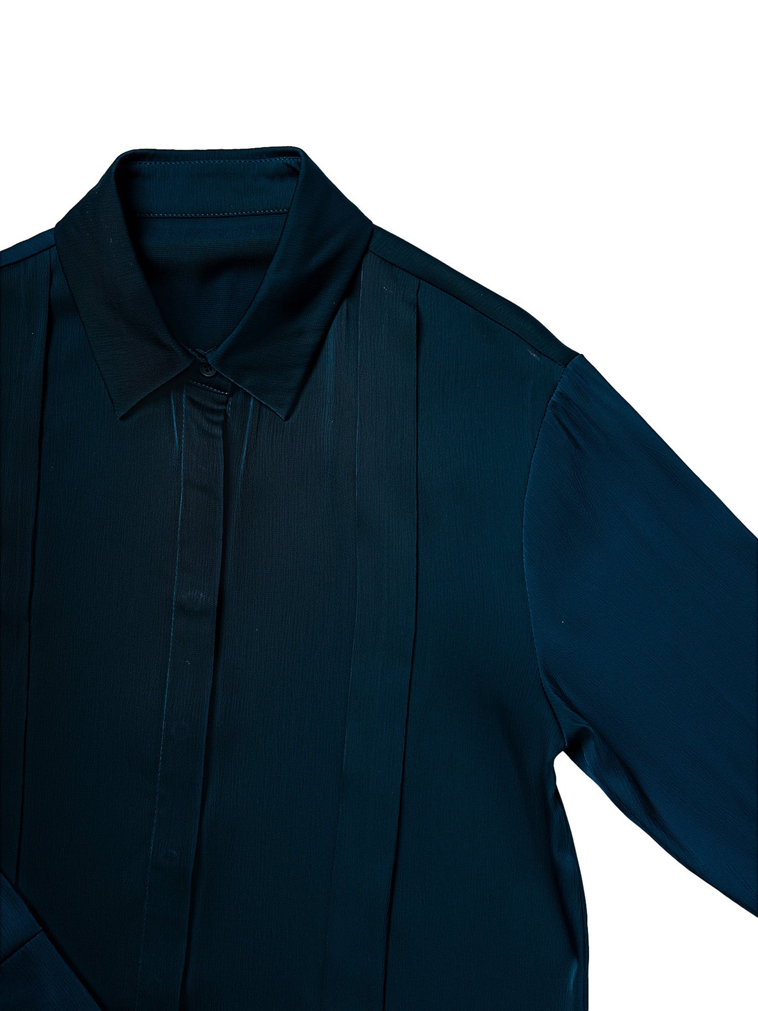 Tara Long Sleeve Dual Pleat Shirt