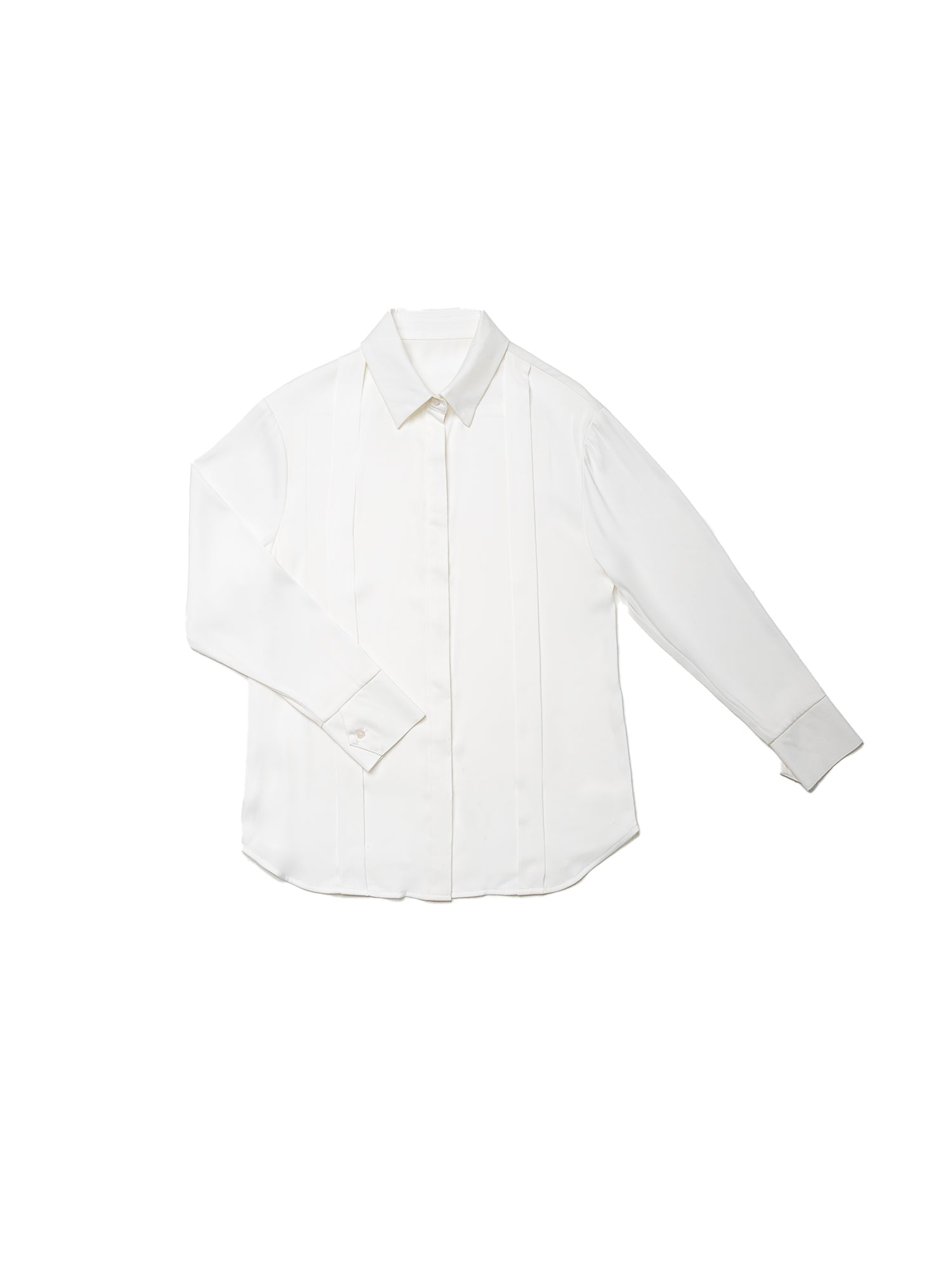 Tara Long Sleeve Dual Pleat Shirt
