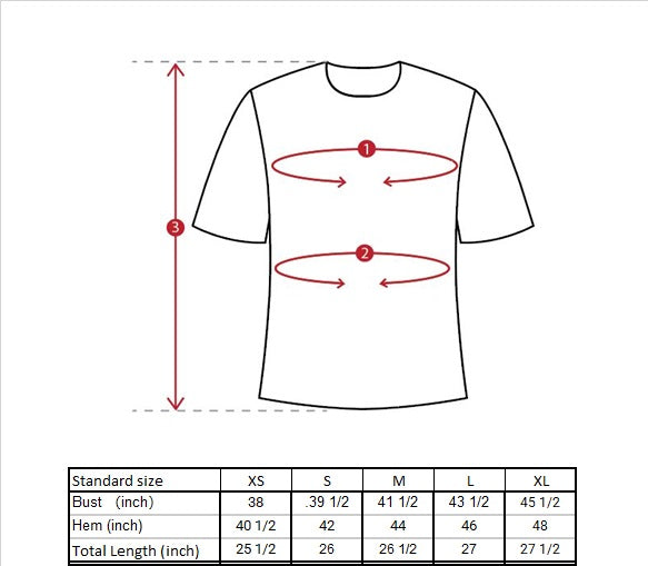 Pierre Long Sleeve Striped Overlap Back Shirt Size Guide