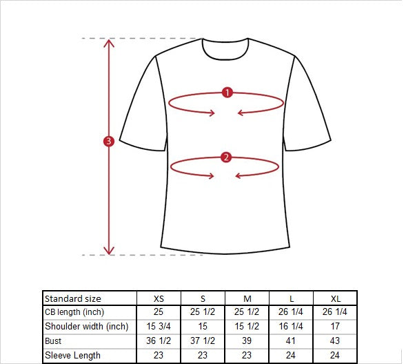 Audrey Long Sleeve Cowl Top Size Guide