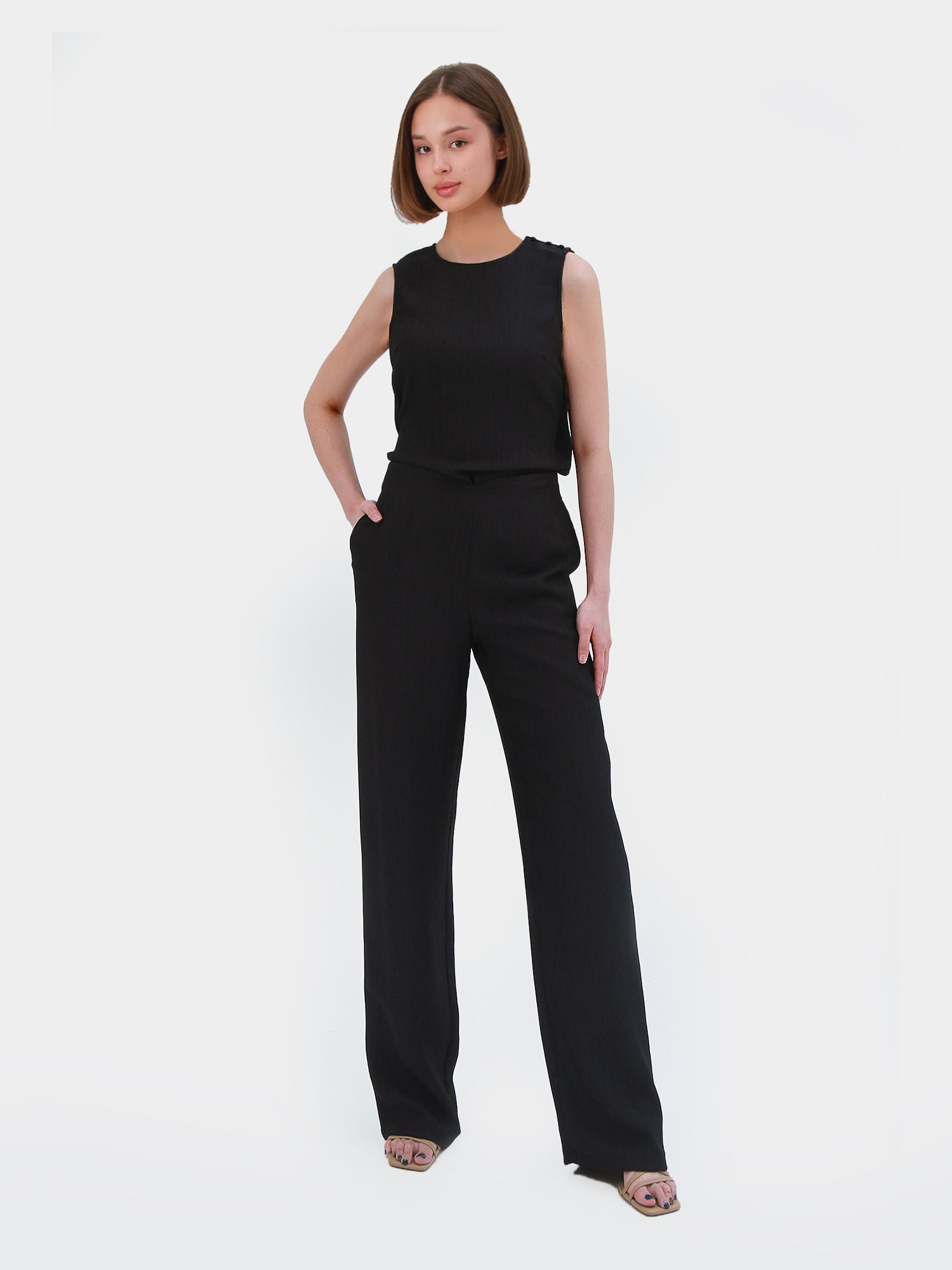 Mei Textured Trousers