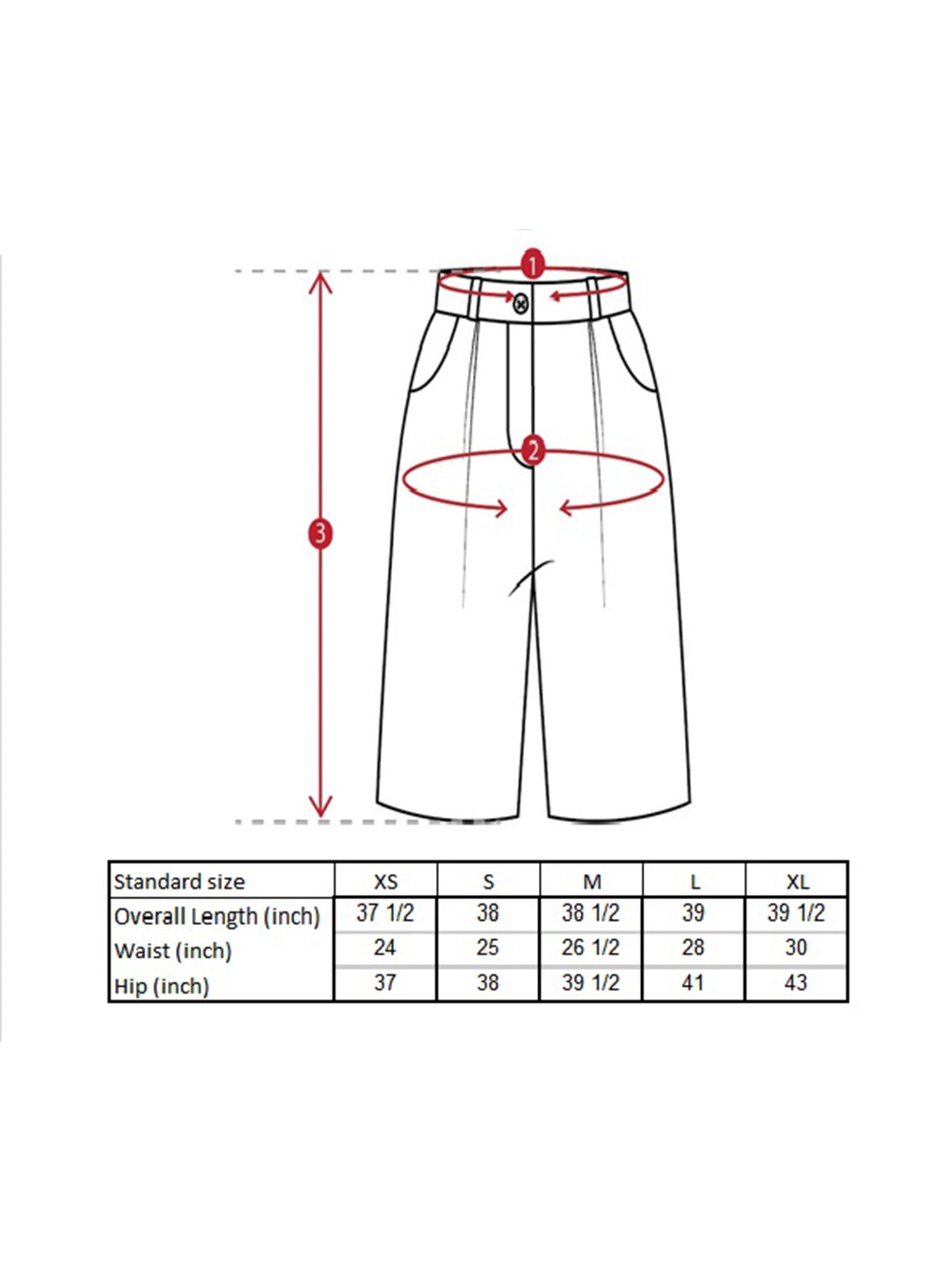 Dakota Satin Loungewear Pants Size Guide