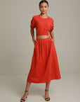 Cassandra Ribbon Top