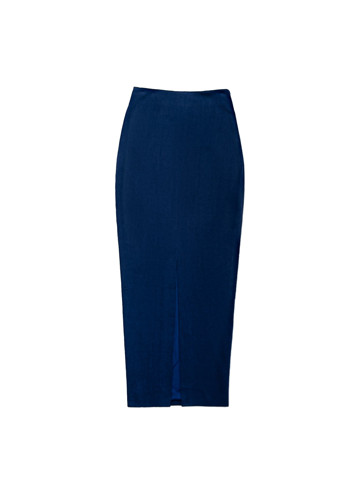Cleo Linen Front Slit Maxi Skirt