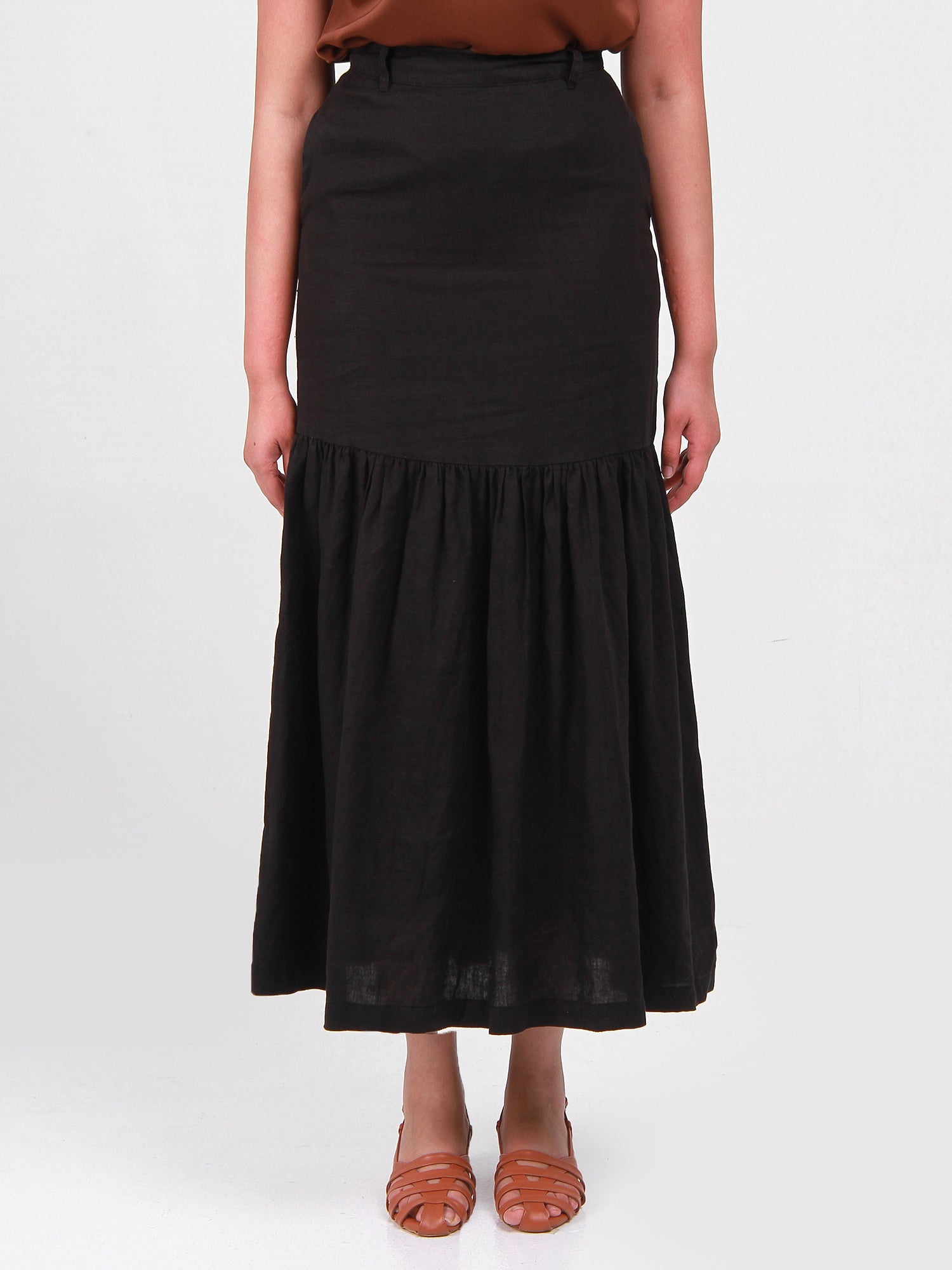 Madison Linen Skirt