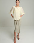 Eris Blouson Sleeve Top