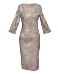 Rachelle Lace Scalloped Dress