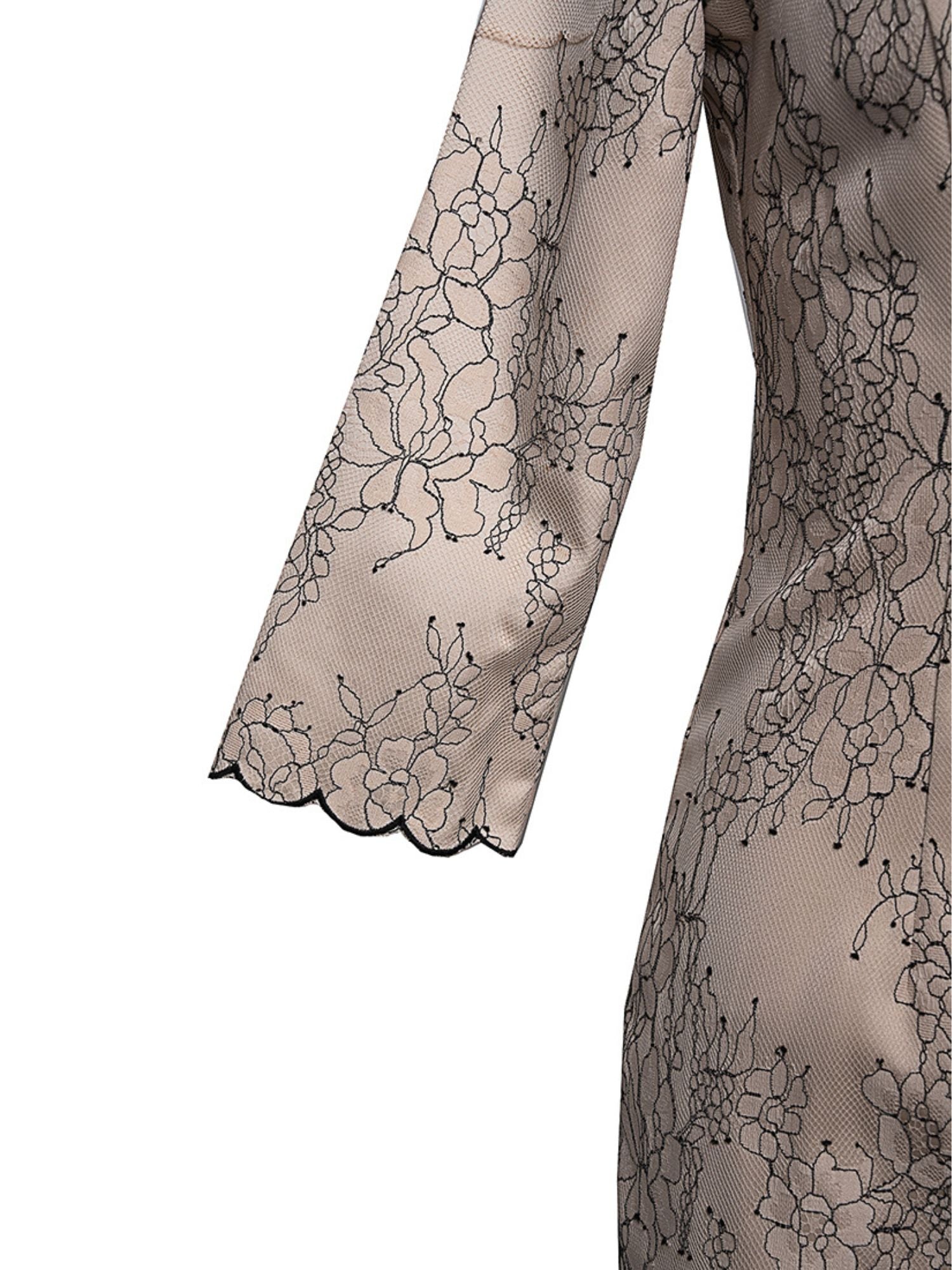 Rachelle Lace Scalloped Dress