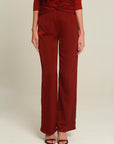 Shar Draped Twist Trousers