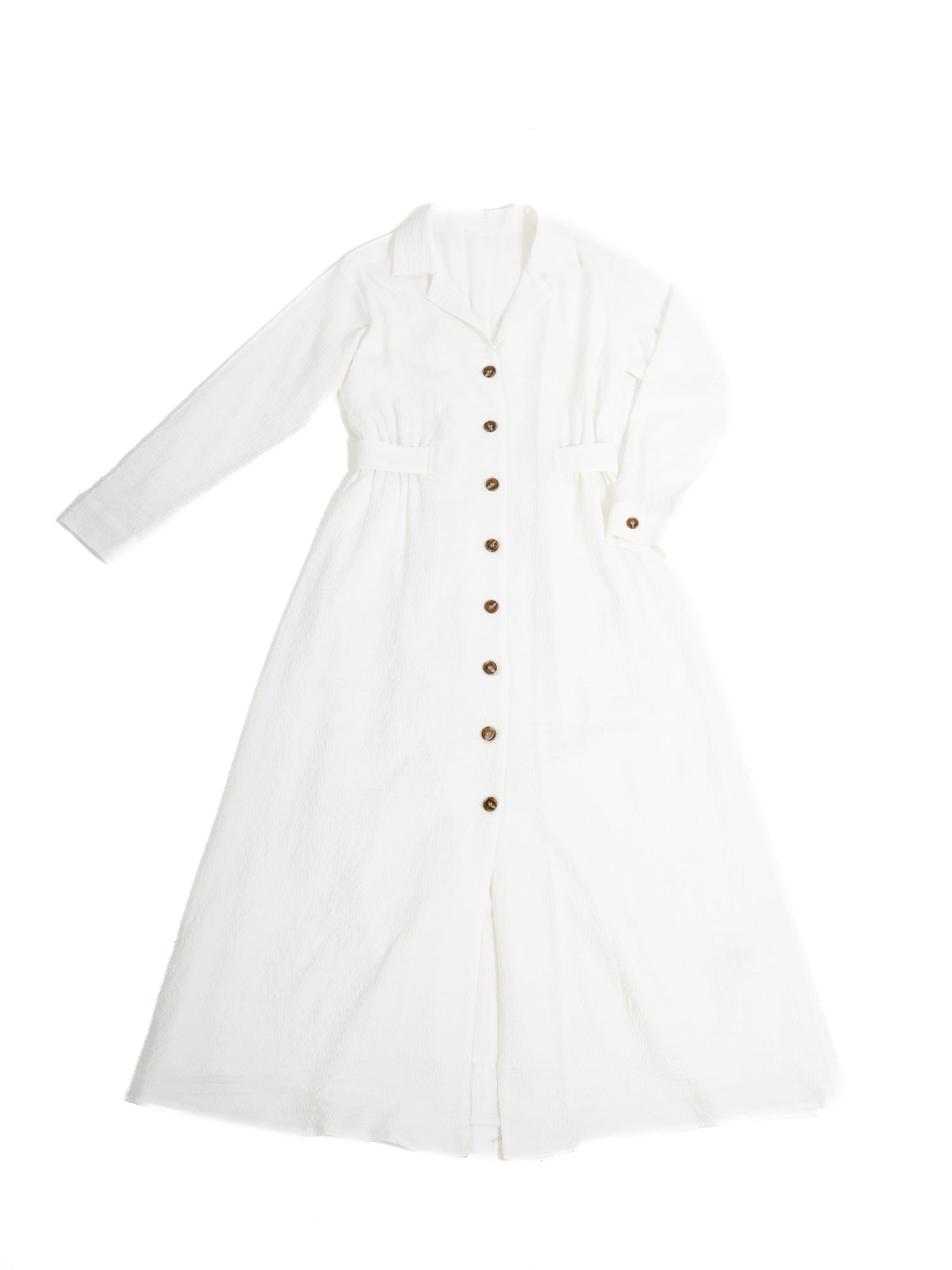 Elias Textured Shirt Dress