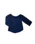 Cori Off Shoulder Pleated Top