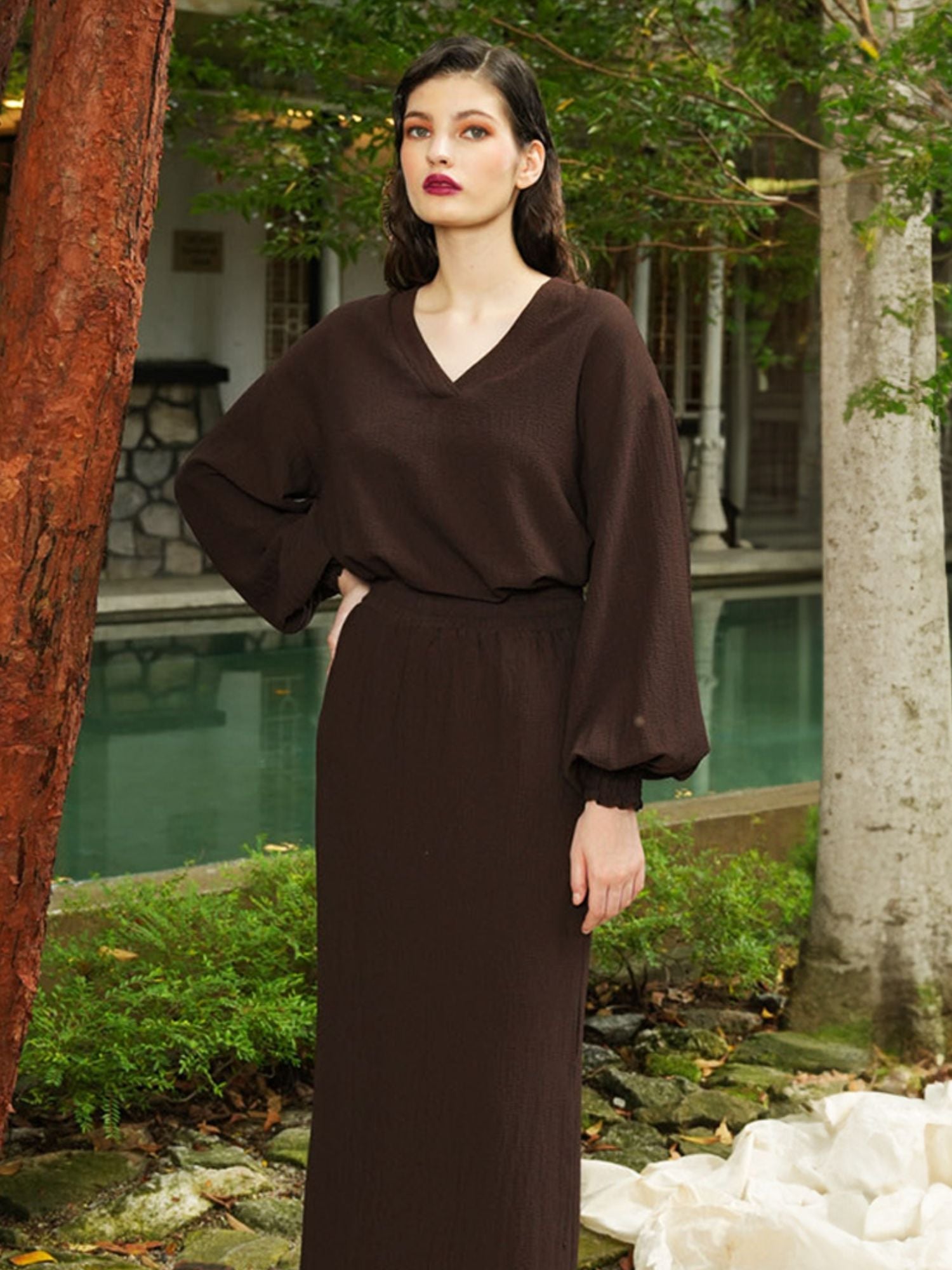 Wren Blouson Top