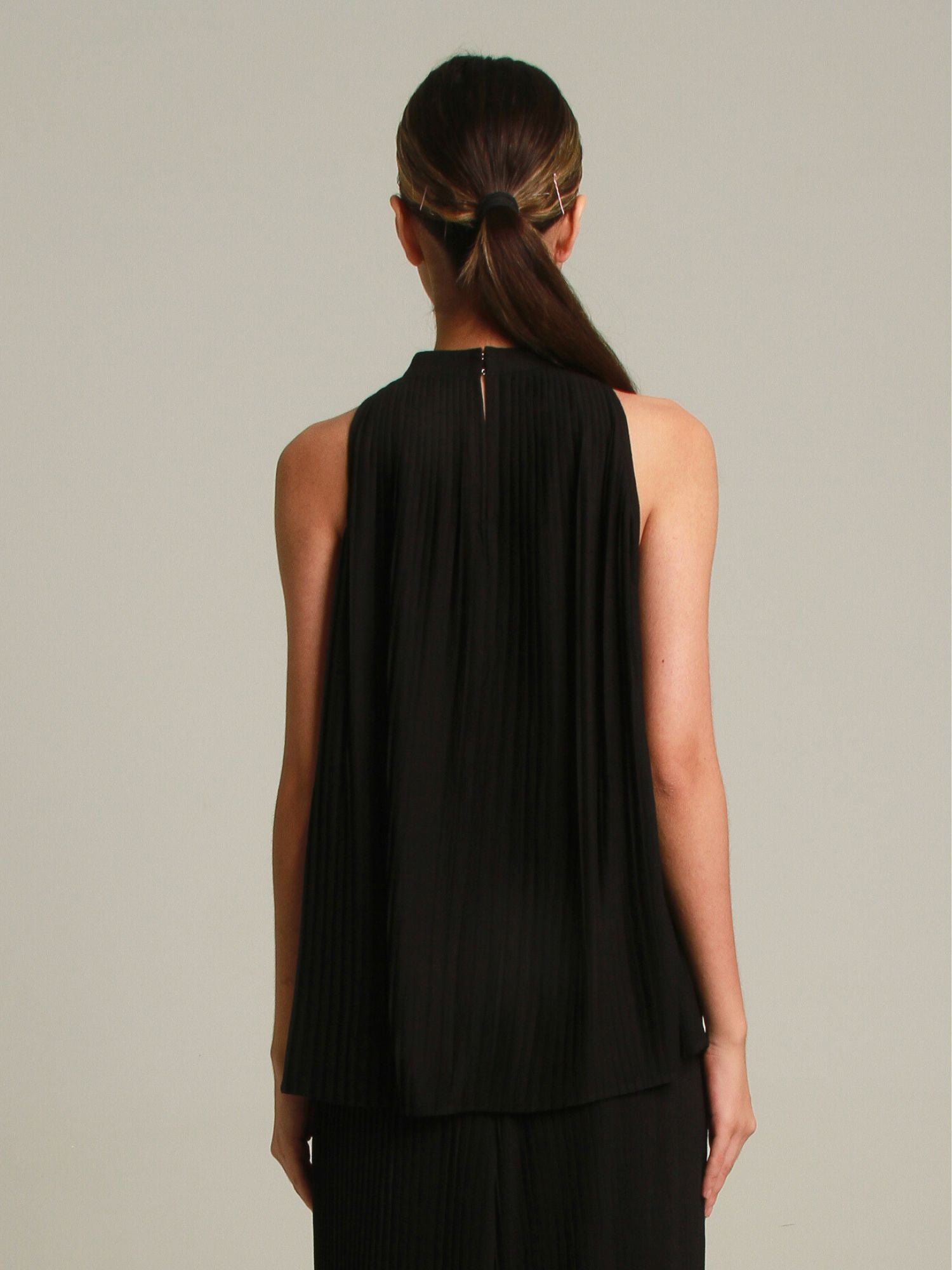 Jetta Pleated Halter Top