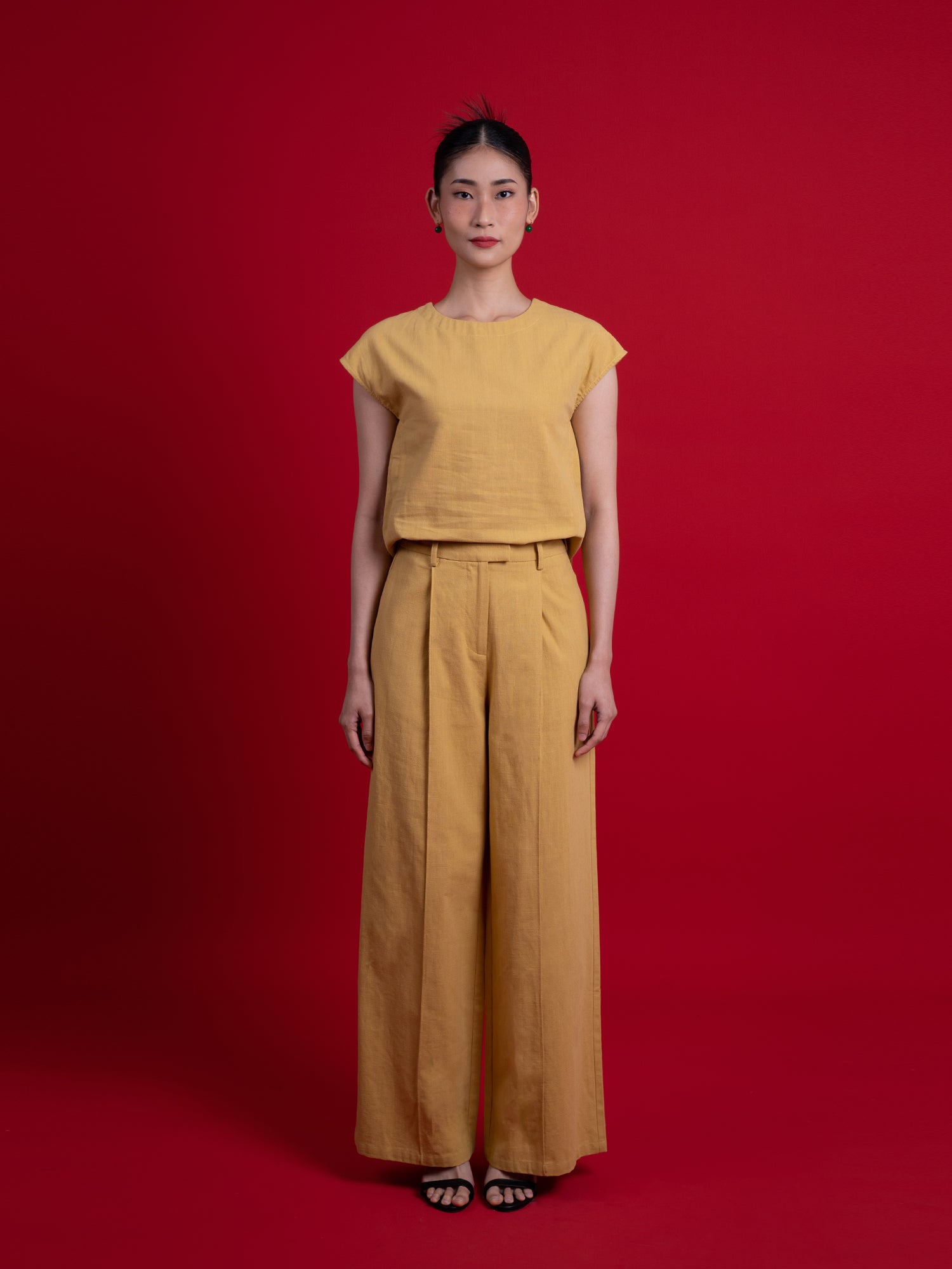 Alexa Ramie Trousers