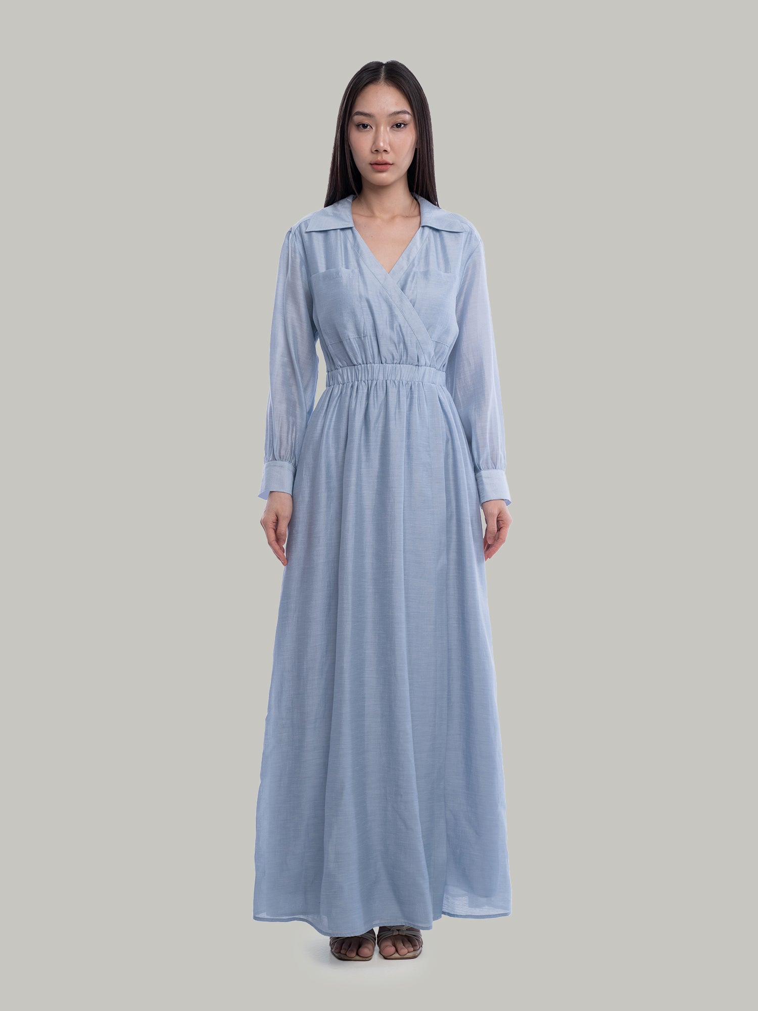 Anne Maxi Shirt Dress