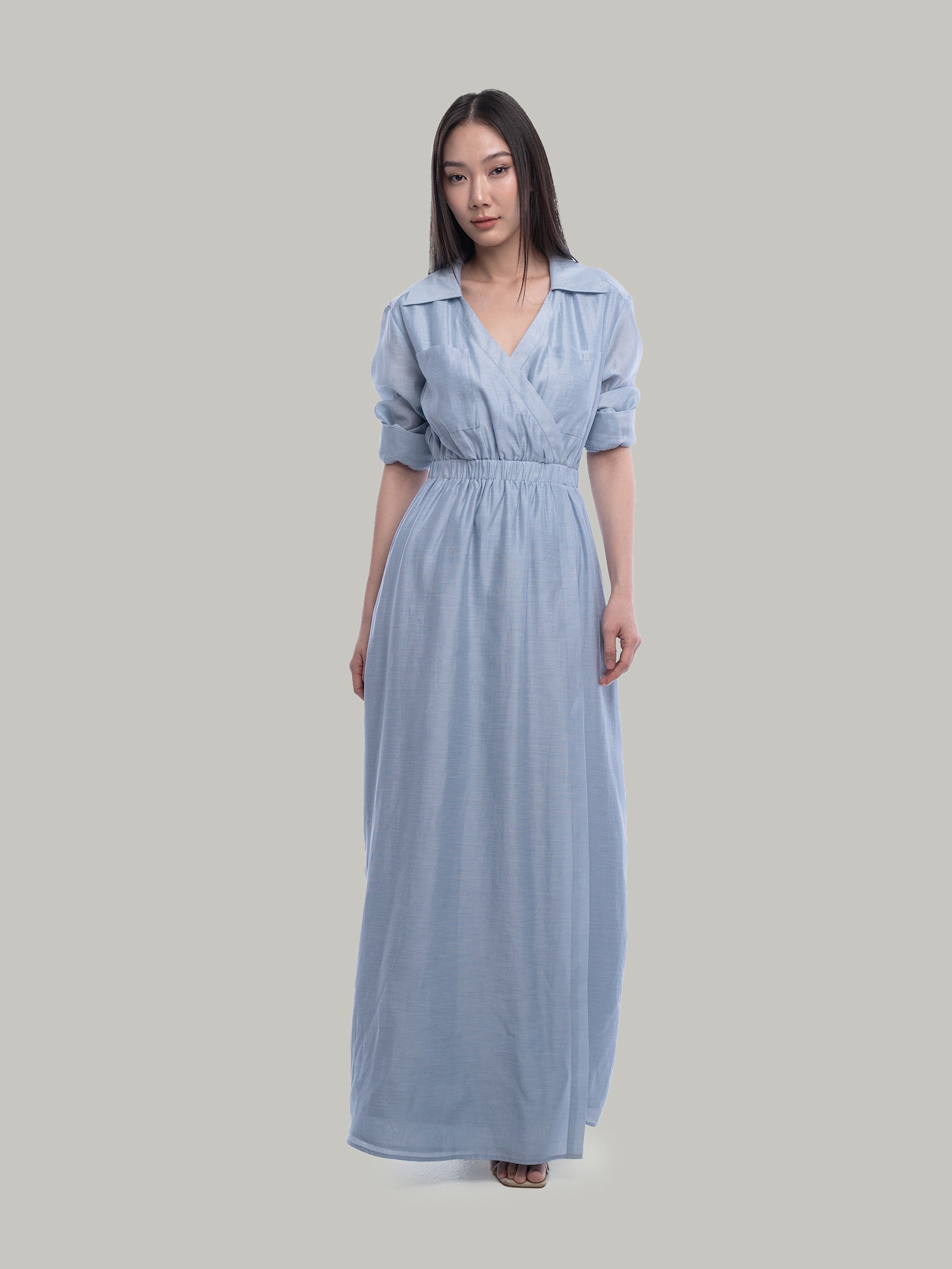 Anne Maxi Shirt Dress