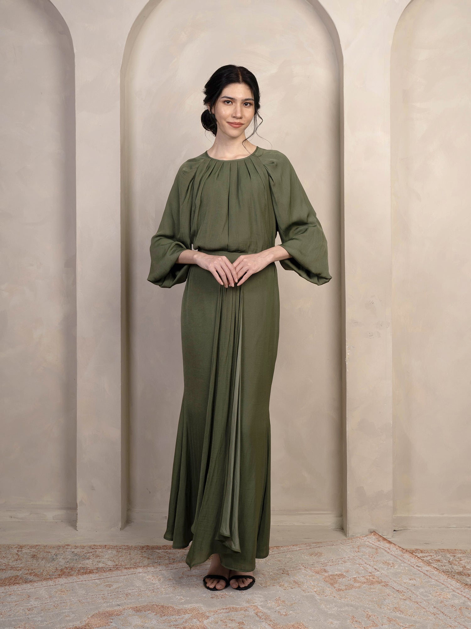Aqeela Modern Kurung Set