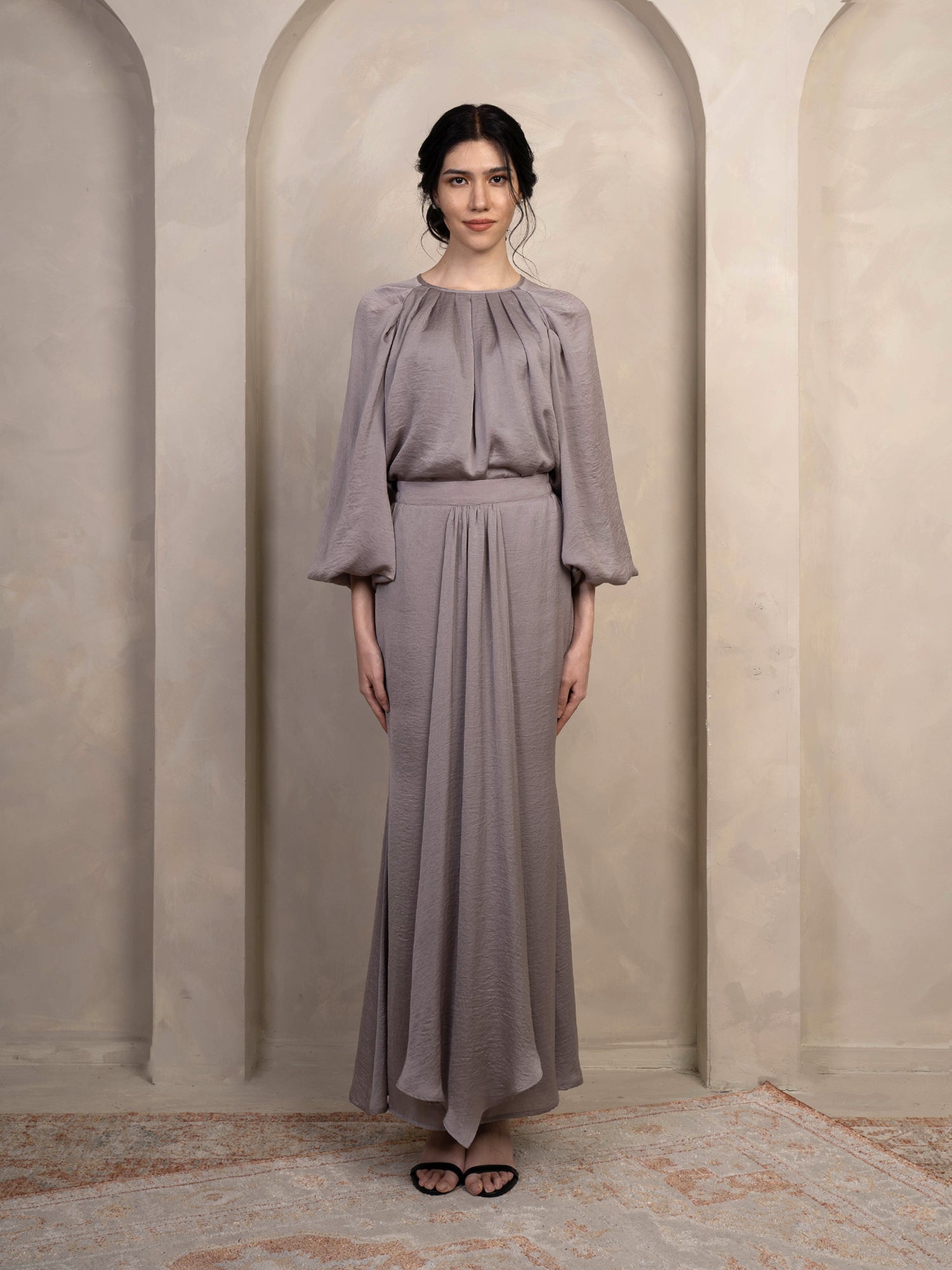 Aqeela Modern Kurung Set