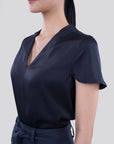 Asia Satin Finish Blouse