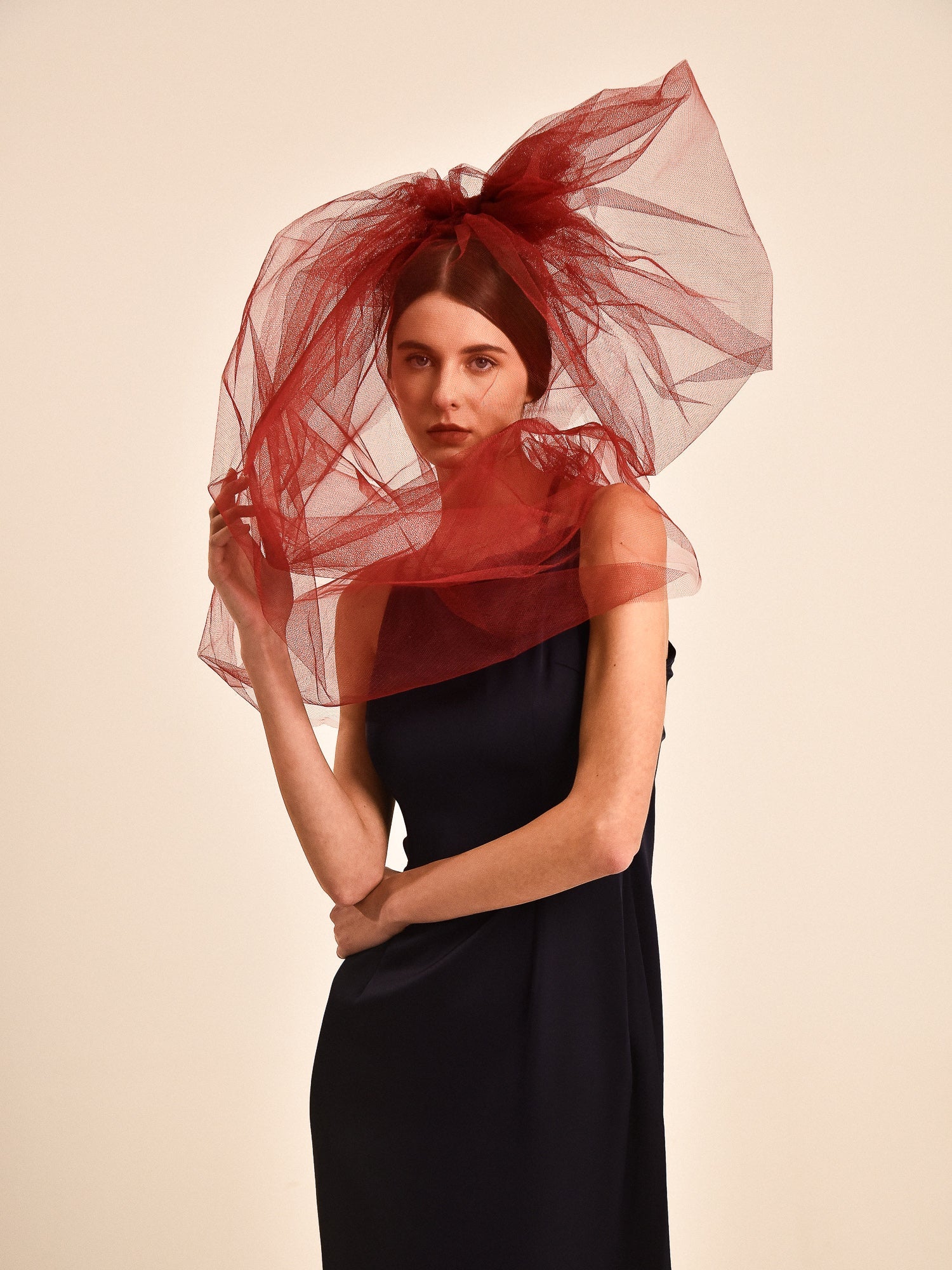 Genie Back Ruffle Fitted Dress