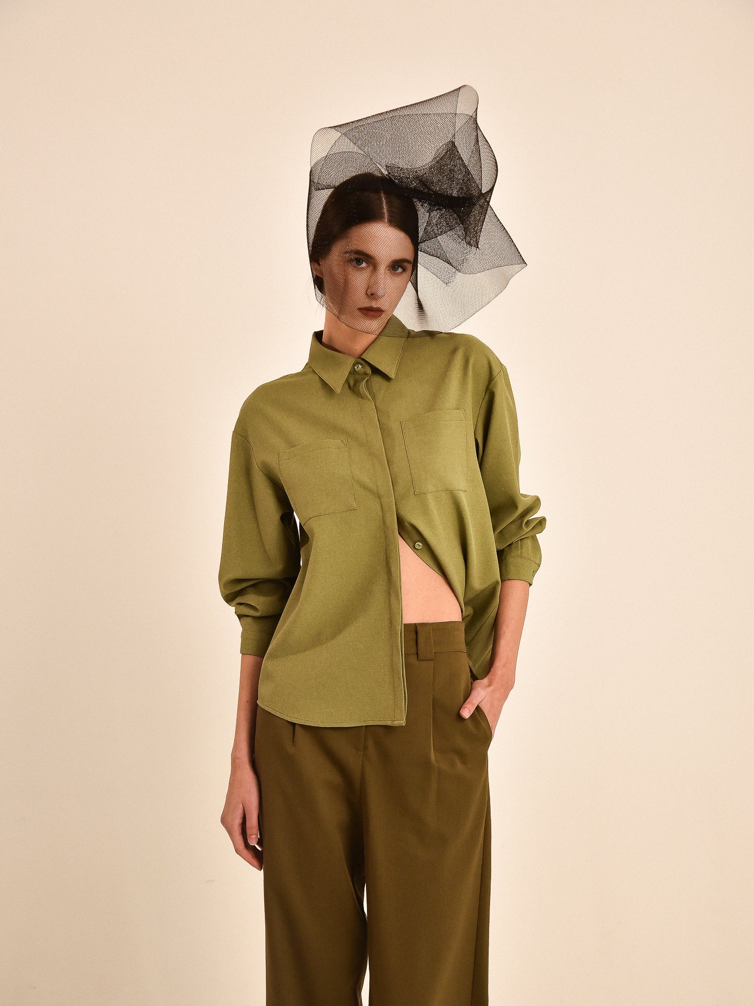 Louise Front Pocket Shirt