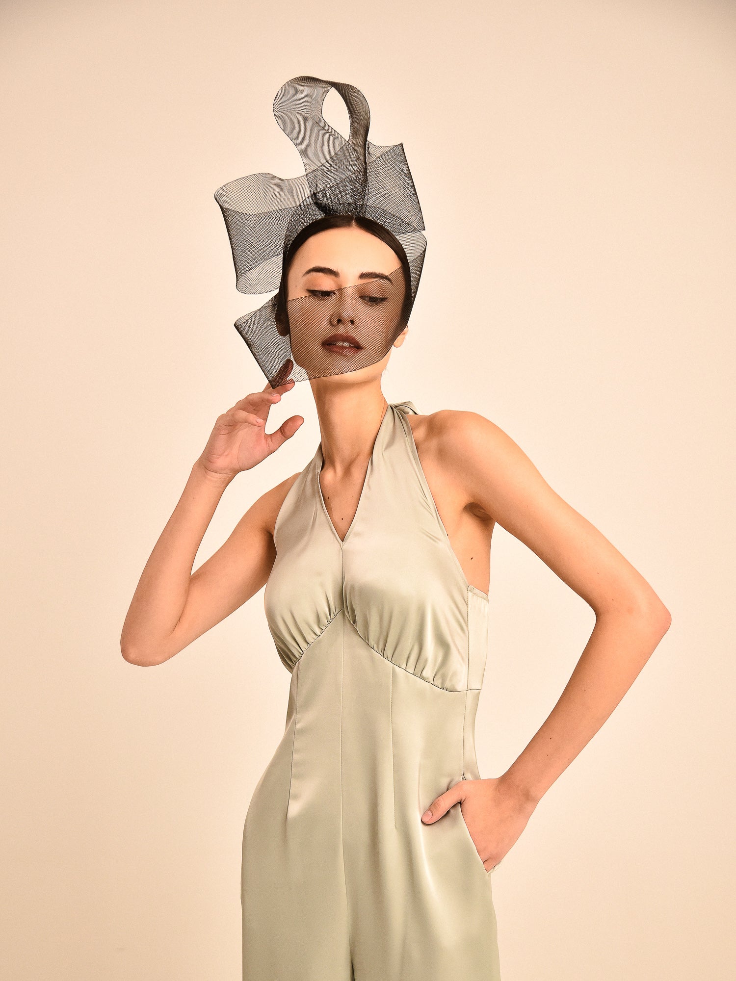 Leonette Halter Neck Jumpsuit
