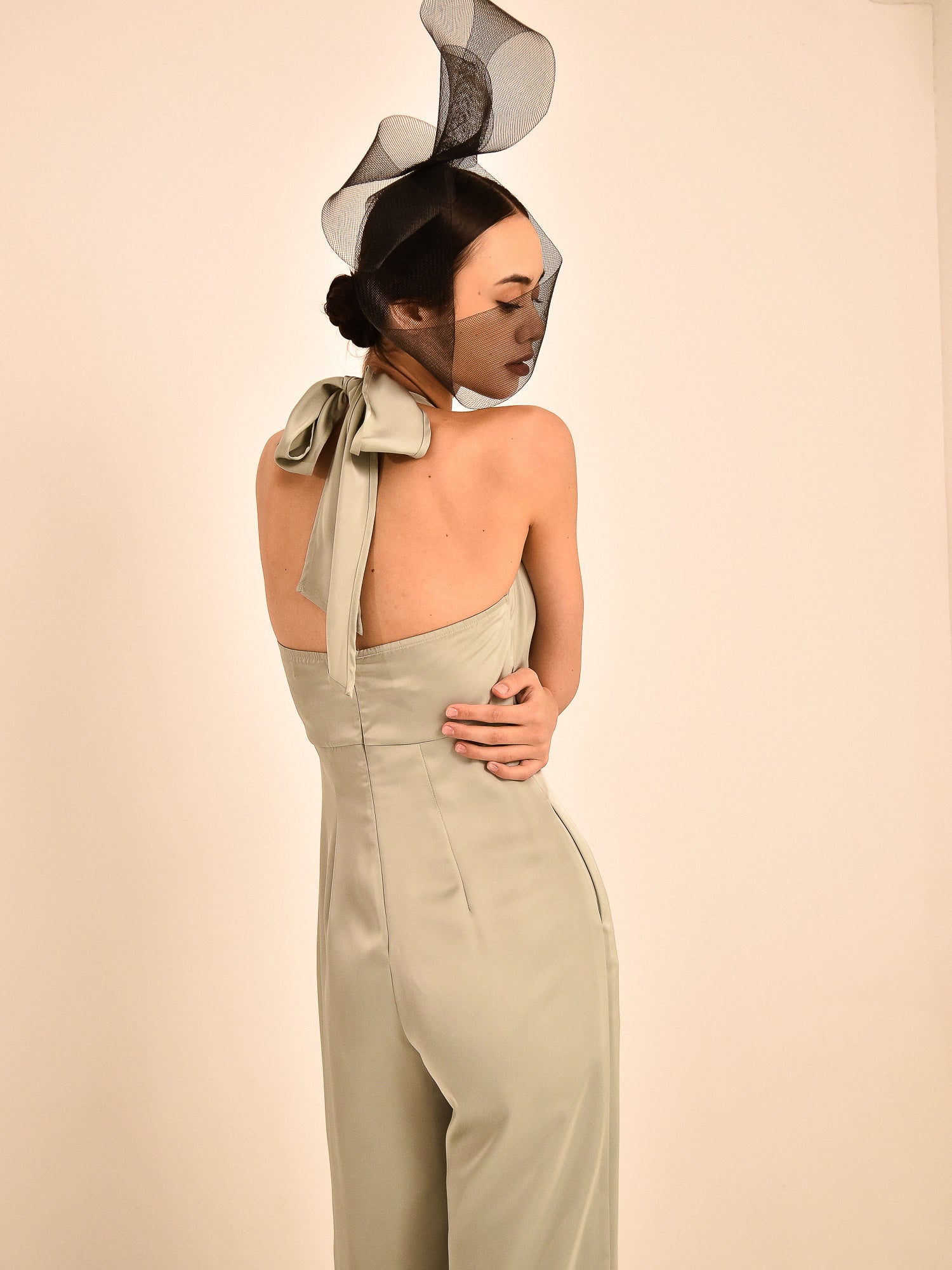 Leonette Halter Neck Jumpsuit